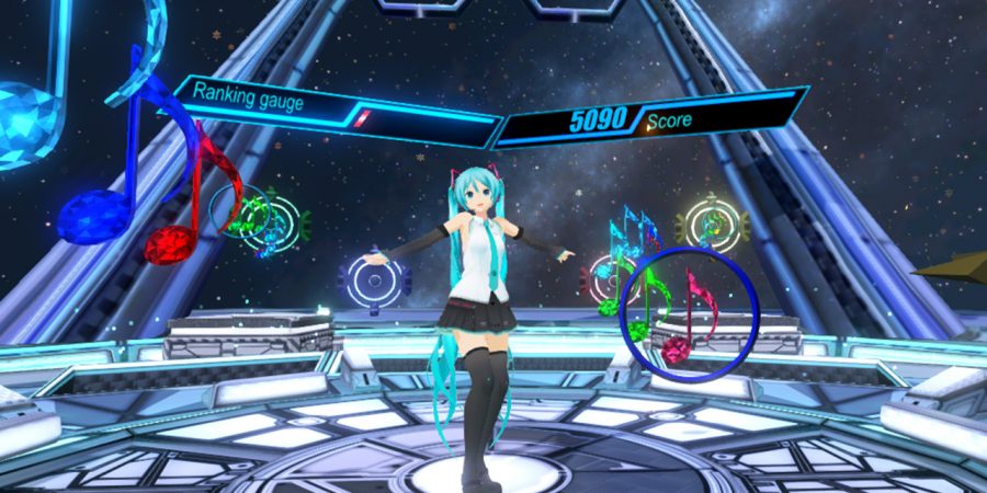 Hatsune Miku VR – The Most Popular Rhythmic Action Videogame