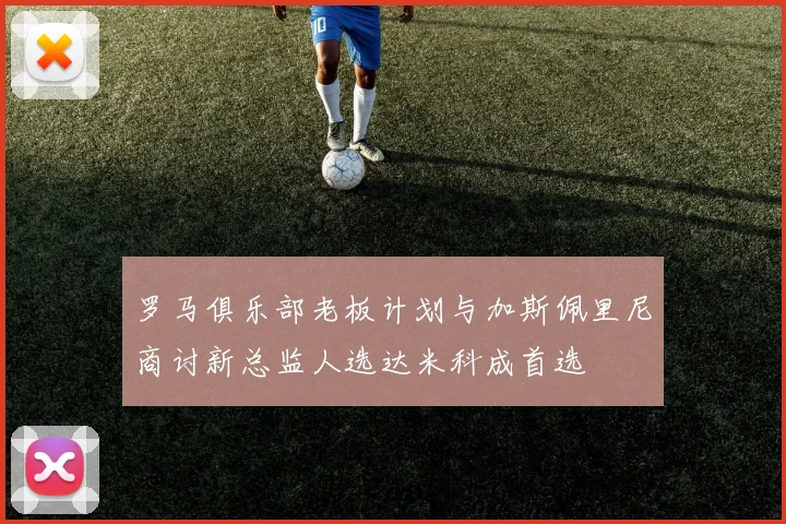 罗马俱乐部老板计划与加斯佩里尼商讨新总监人选达米科成首选