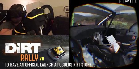 Dirt Rally VR to have an Official Launch at Oculus Rift Store