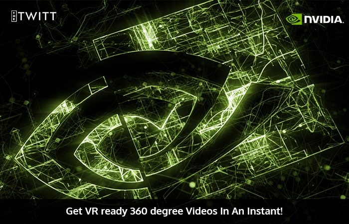Stitch VR Videos in Real Time with VRWorks 360 by NVIDIA