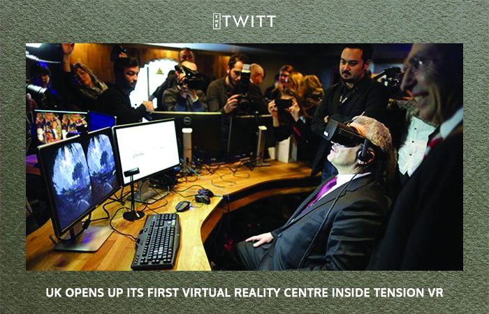 UK opens up its First Virtual Reality Centre inside Tension VR