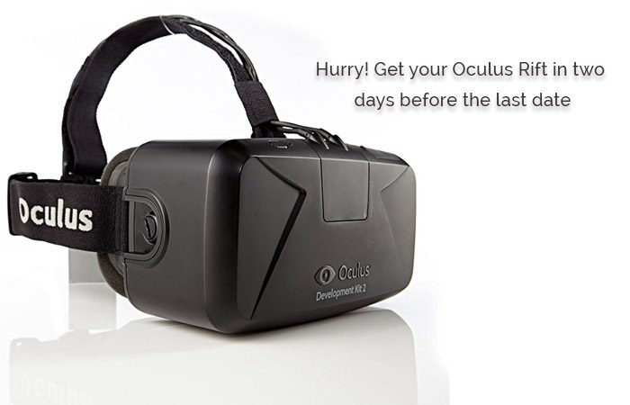 Oculus Offers Free Shipping For Rift Through The End Of August