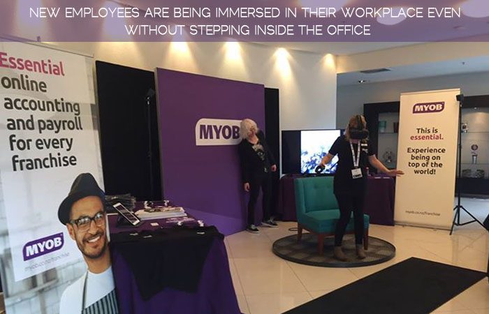 MYOB Uses VR To Give An Immersive Experience To The New Recruits
