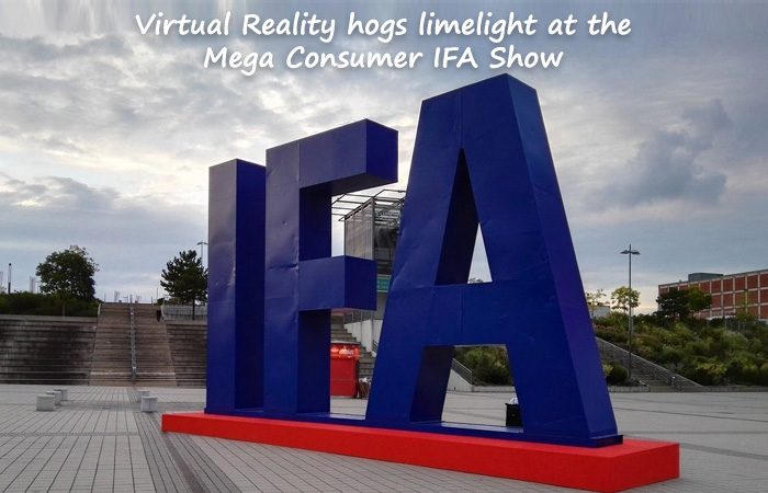 Berlin Showcases AR/VR Headsets, Gadgets At Mega Consumer IFA show