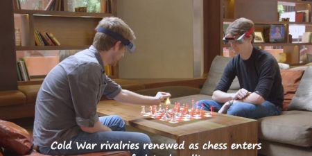 Chess Is Now Entering The Brimming River I.E. Virtual Reality