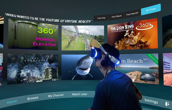 Vrideo, Virtual Reality Video Centre Just Ran Out Of Money