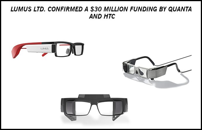 AR Optics Company sheltered $30M in Funding by HTC and Quanta