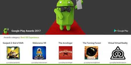 Google Play Awards Includes New Categories For VR/ AR Apps